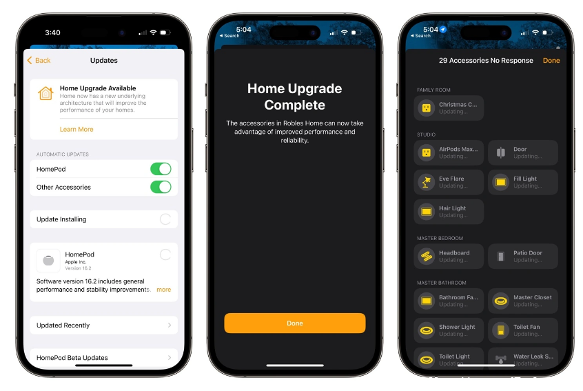 iOS 16.2 Ñ HomeKit rôk