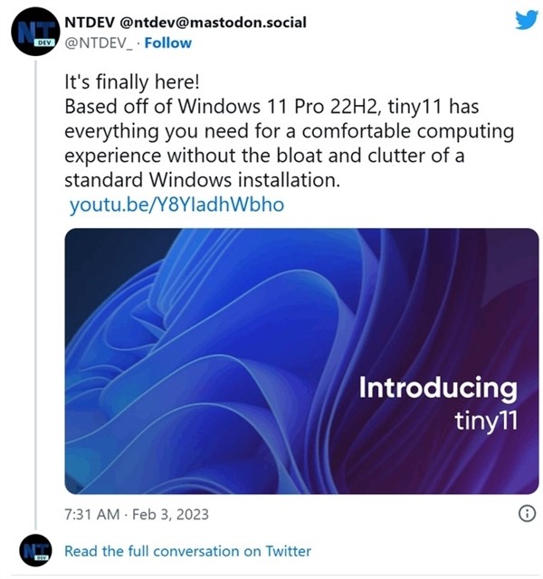 Tiny11 BuilderO¾Win112GBȴ